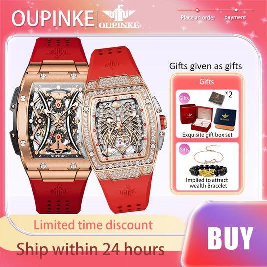 Couple Watch Fully Automatic Mechanical Sapphire Mirror