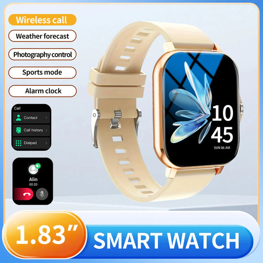 Outdoor sports smartwatch, wireless calling, information reminder,