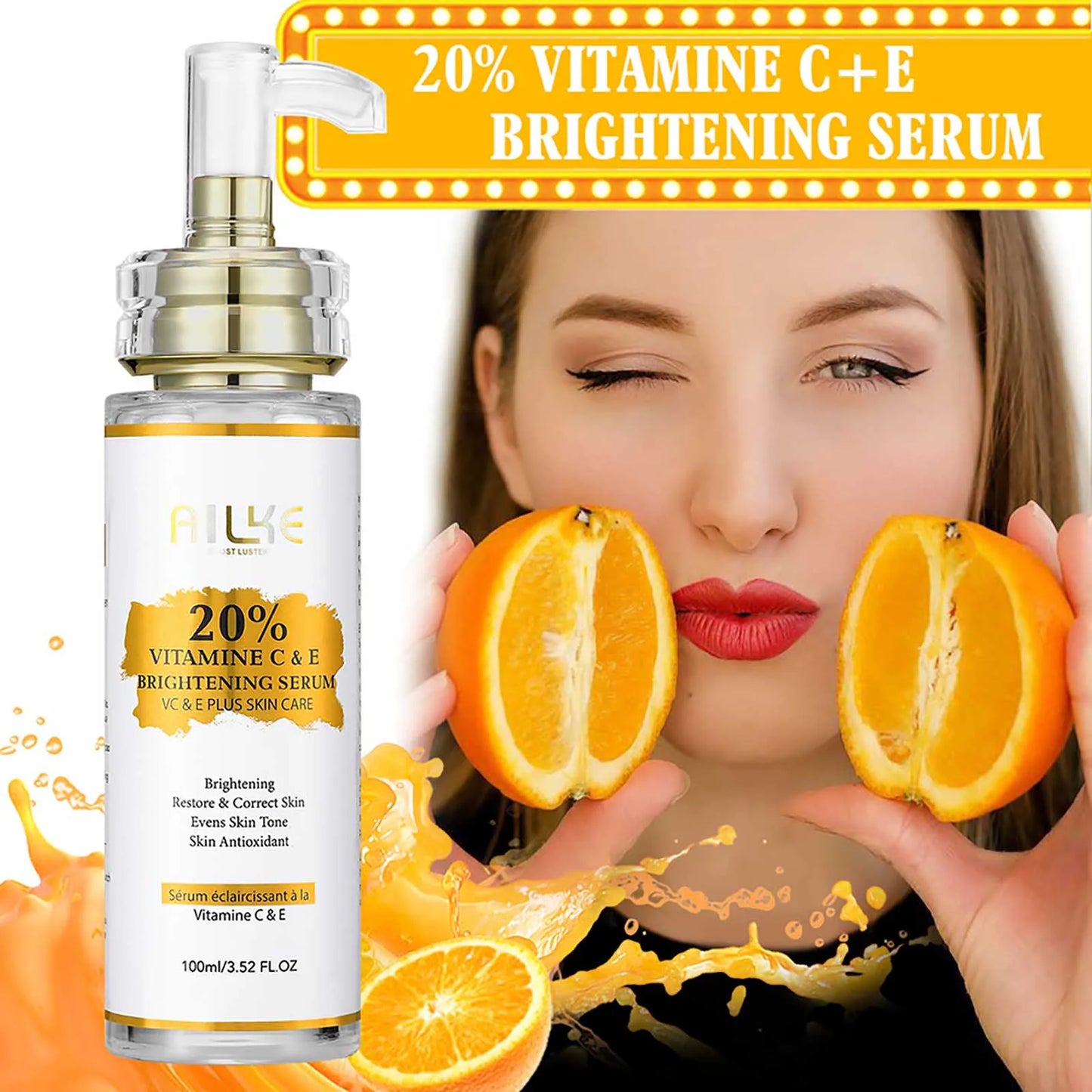 Vitamin C Skin Care Kit, With Lightening Body Lotion,