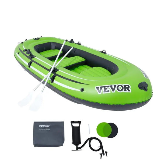 Inflatable Fishing Boat 3 Person Strong PVC Portable Raft