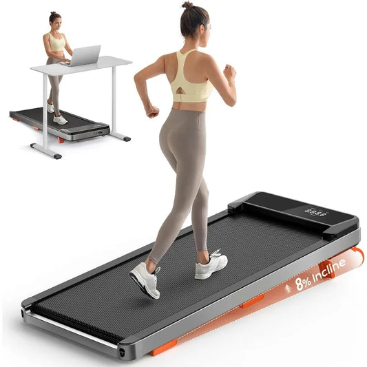 Walking Pad,Treadmill with Incline for Home Office,