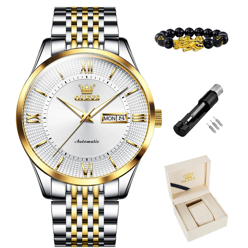 New Men Watches Automatic Mechanical Luxury Waterproof