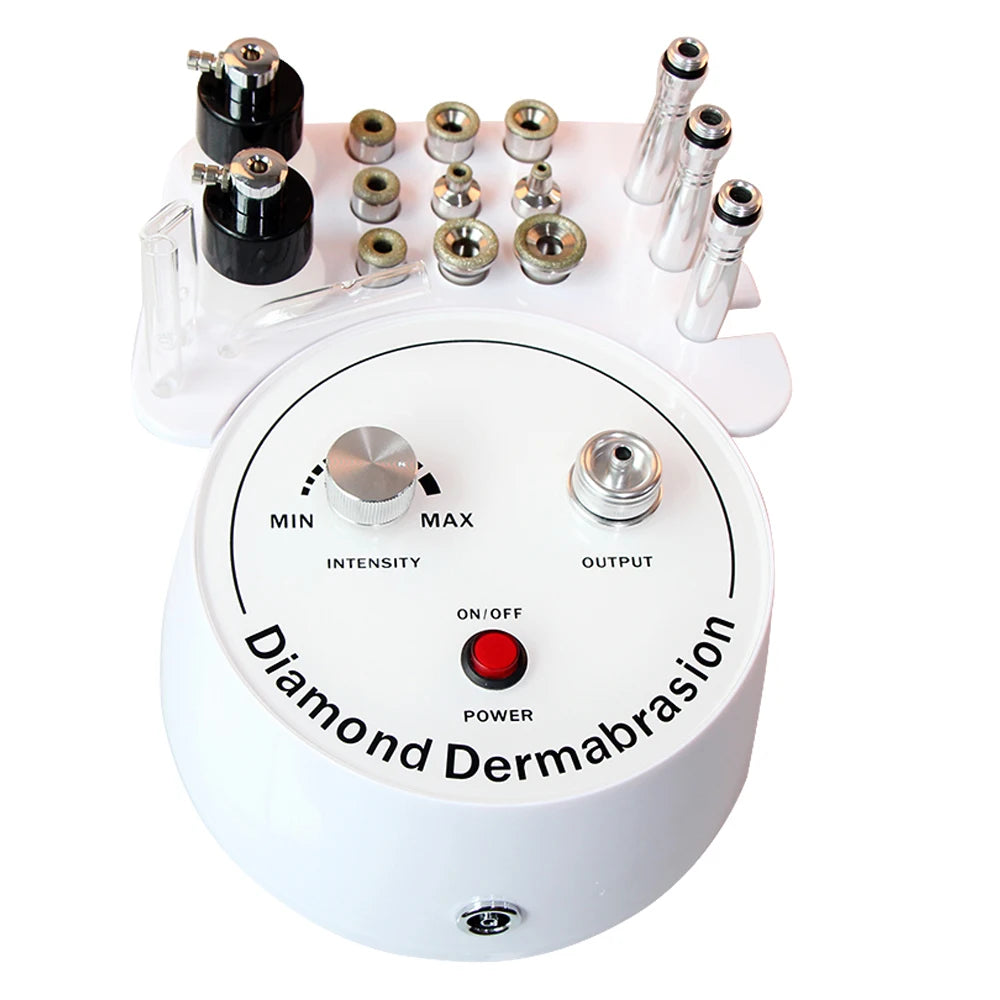 New 3 in 1 Diamond Microderm abrasion Machine Vacuum Cleaner Blackhead Removal