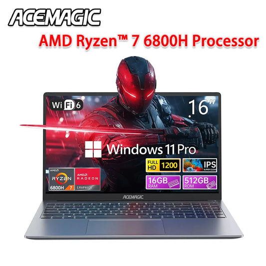 Laptop 16GB LPDDR5 Ram 512GB Rom Windows  Wifi 6 Notebook