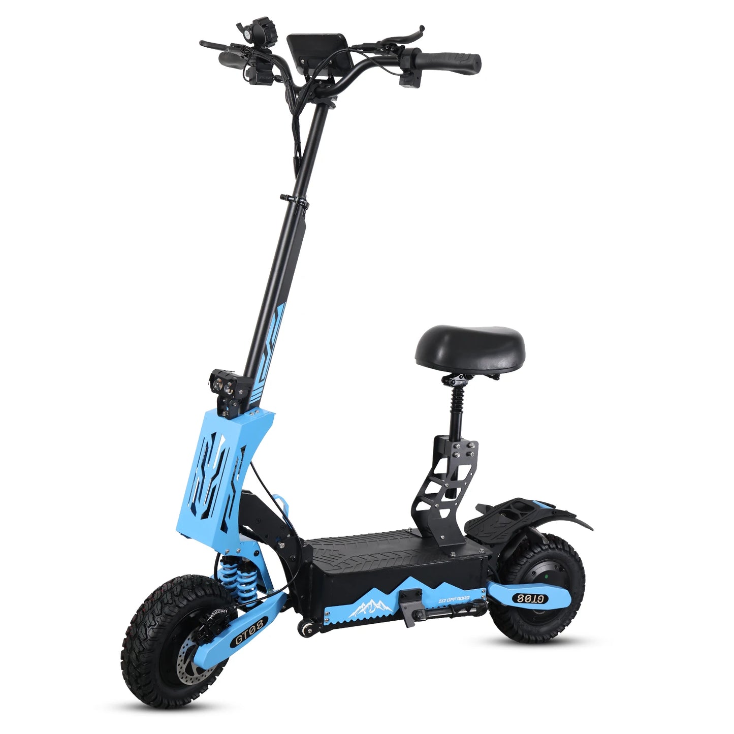 Adult Electric Scooter Dual Motor Top Speed 11-inch Off-