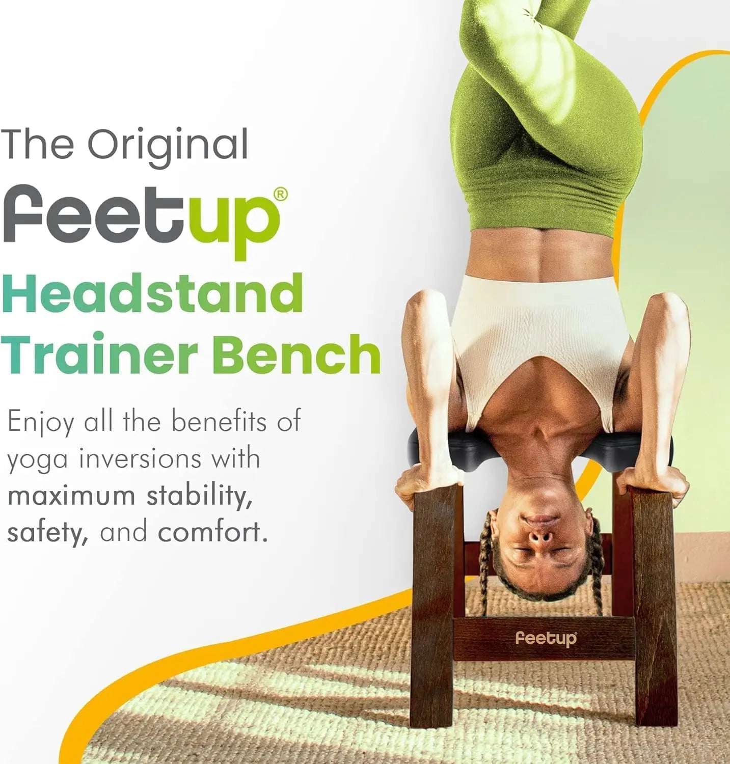 The Original Yoga Headstand Bench,