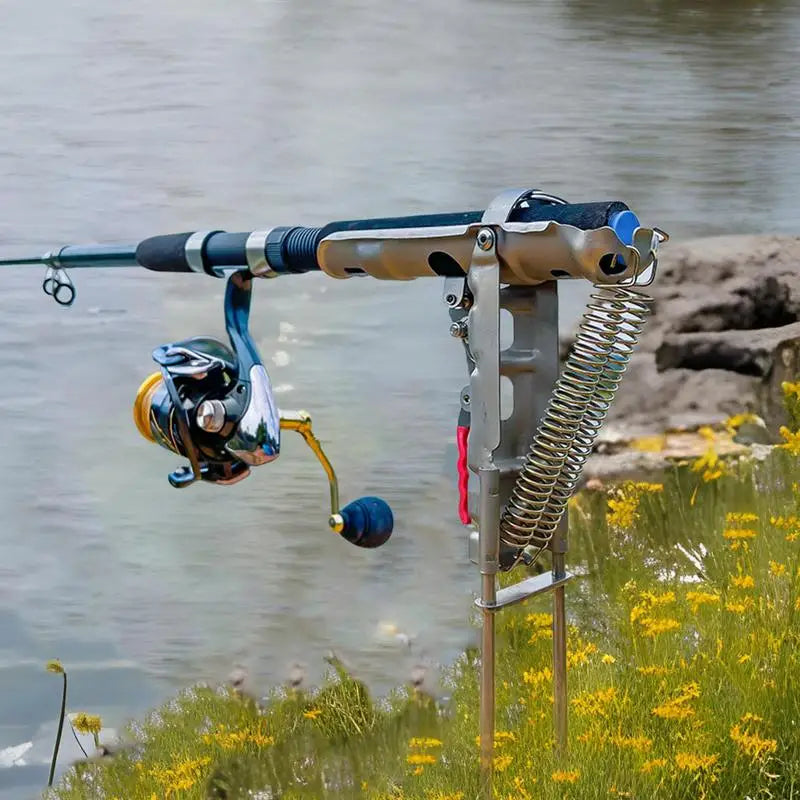 Automatic Fishing Rod Holder Automatic Spring Fishing