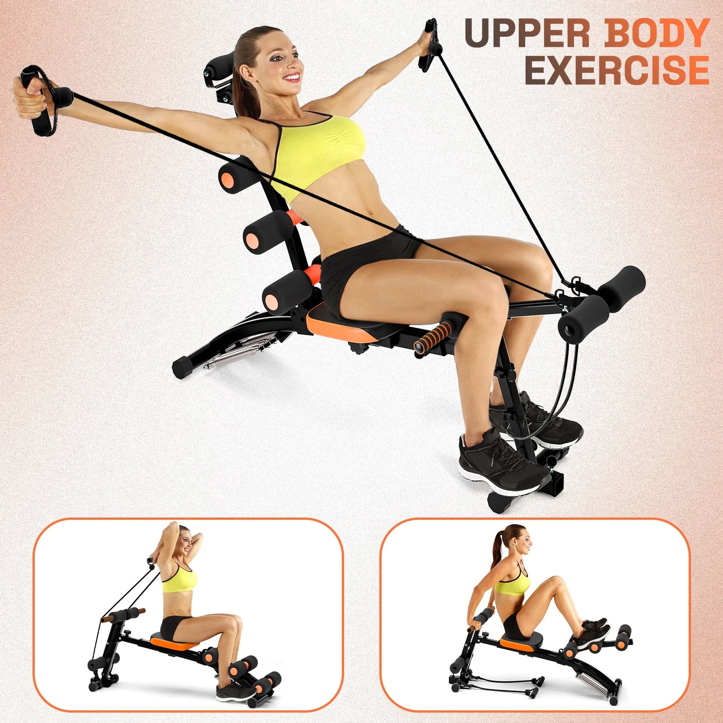 Ab Machine, Ab Workout Bench for Home Gym,