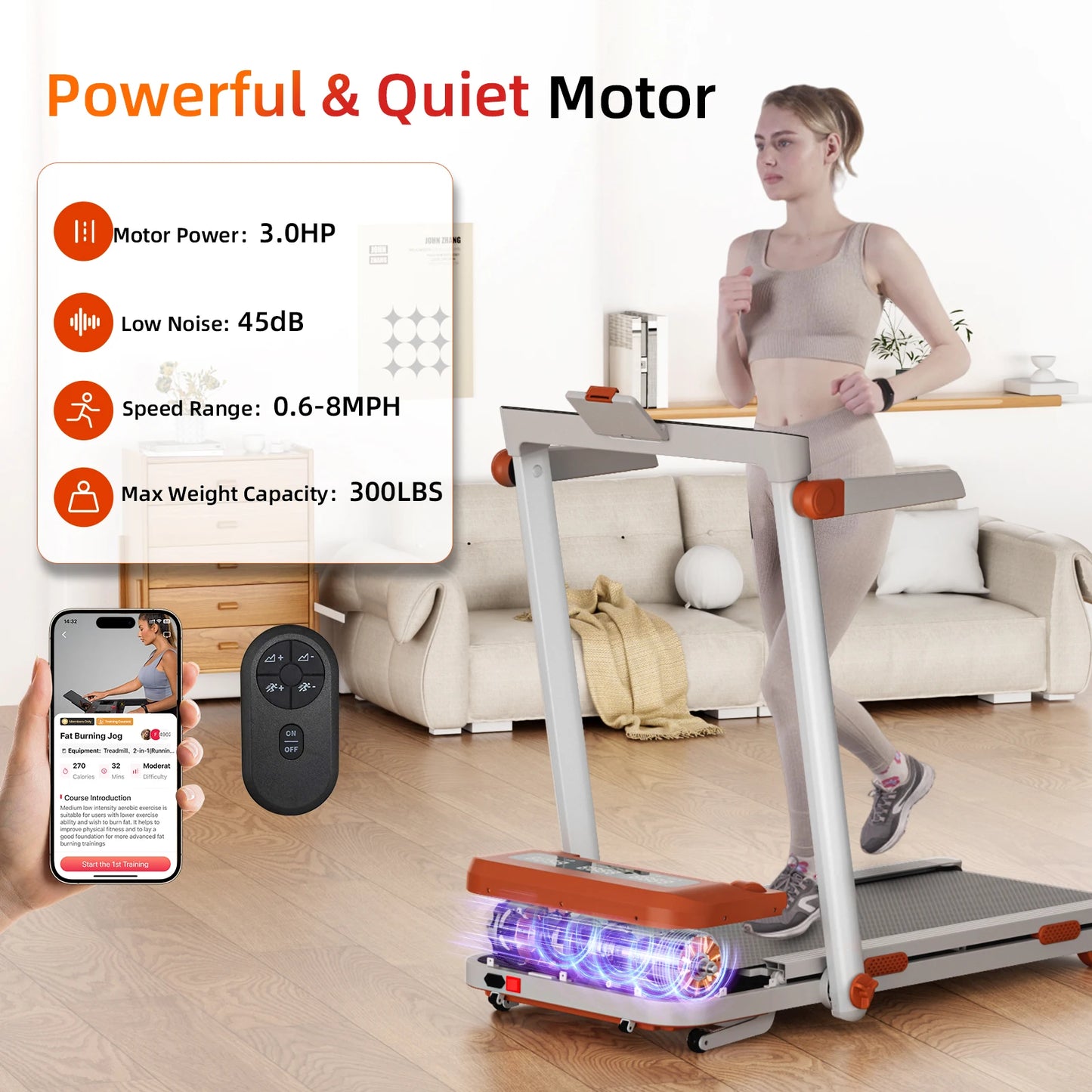 Treadmill for Home 3.0 HP
