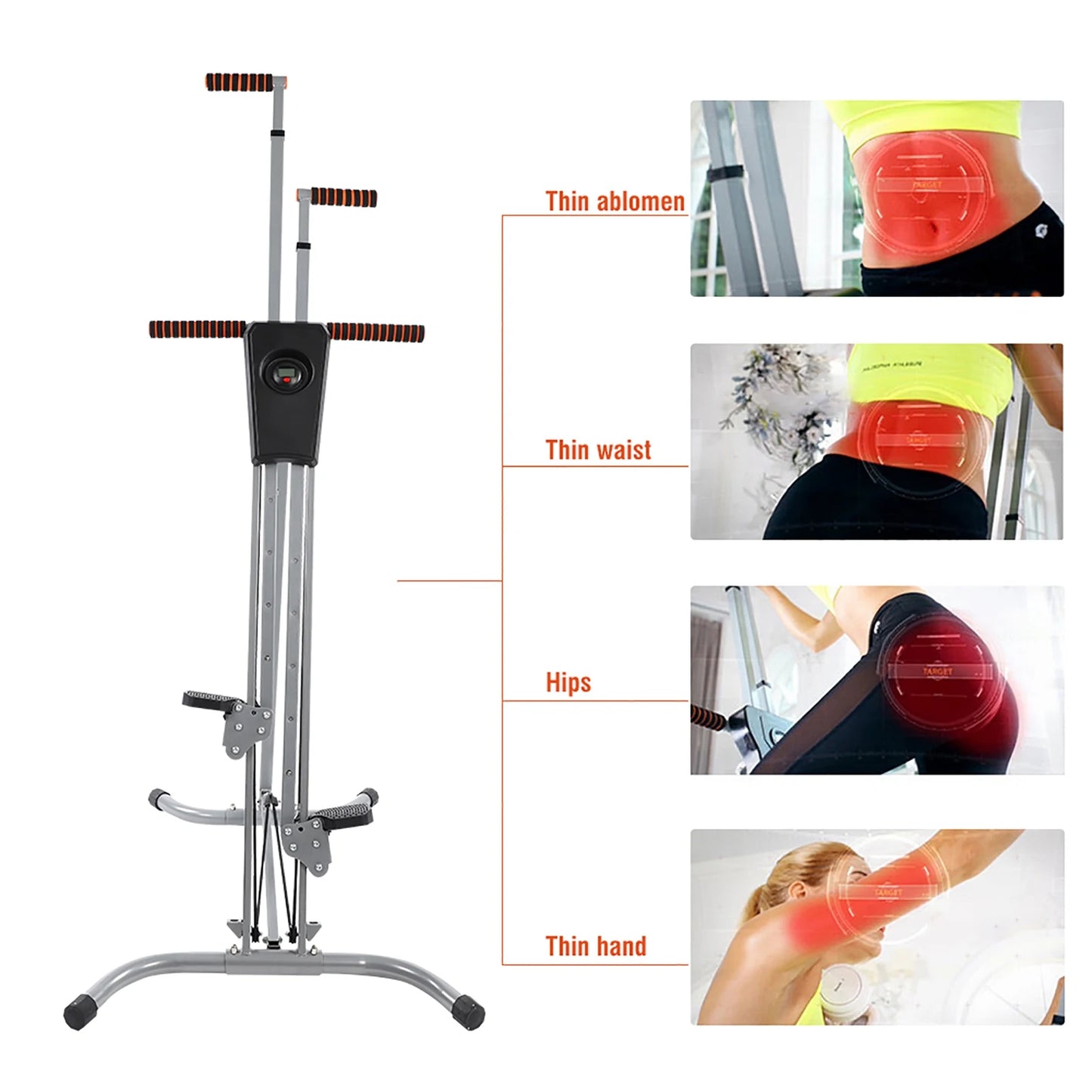 Steel Frame Heavy Duty Vertical Climber Fitness