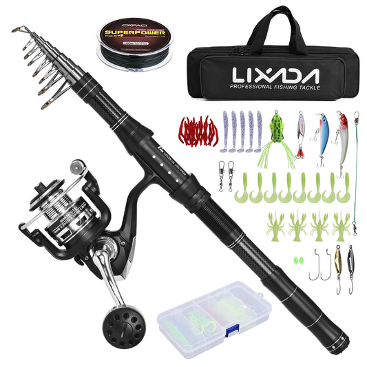 Fishing Rod and Reel Combos Telescopic