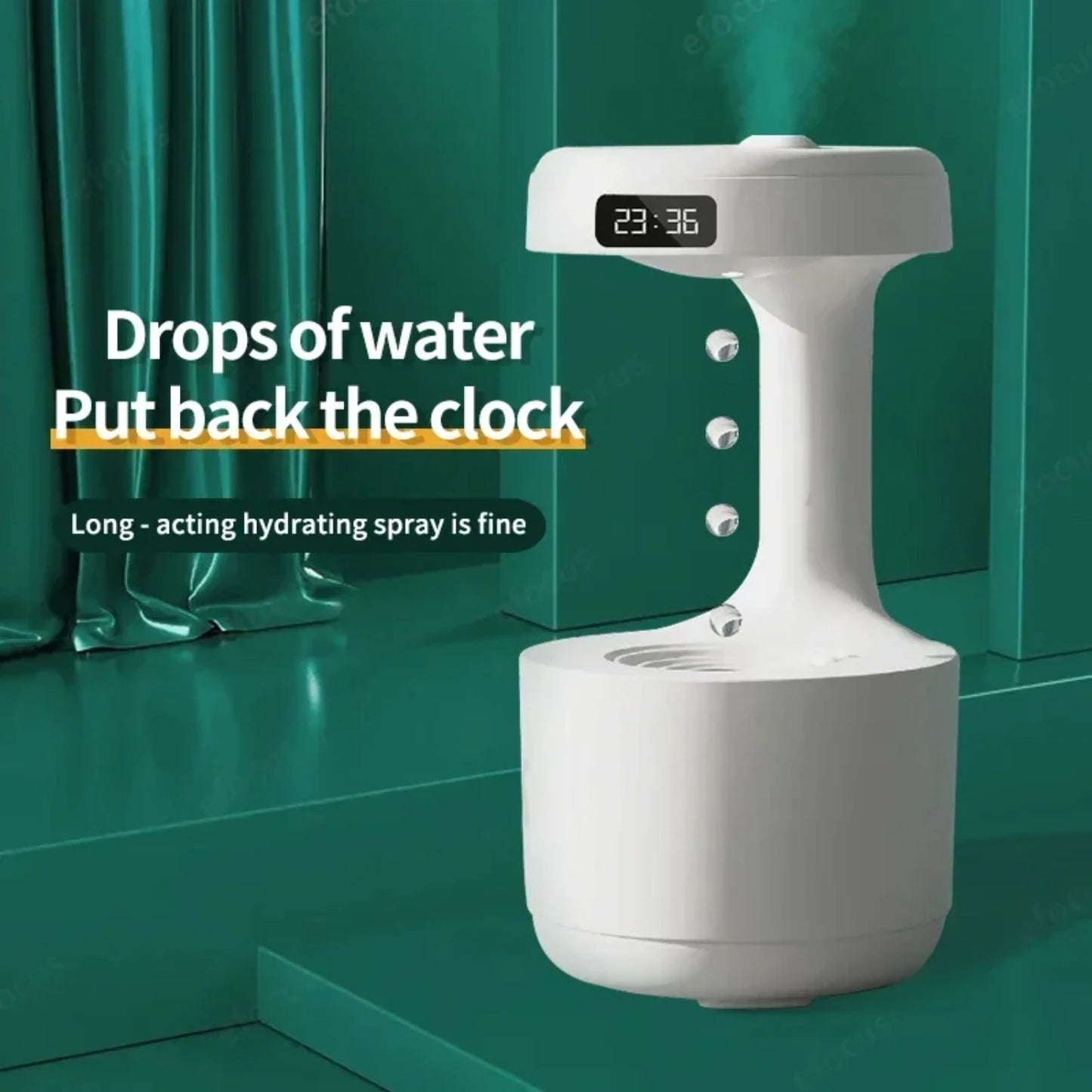 Anti-gravity Air Humidifier Water Drop Perfume