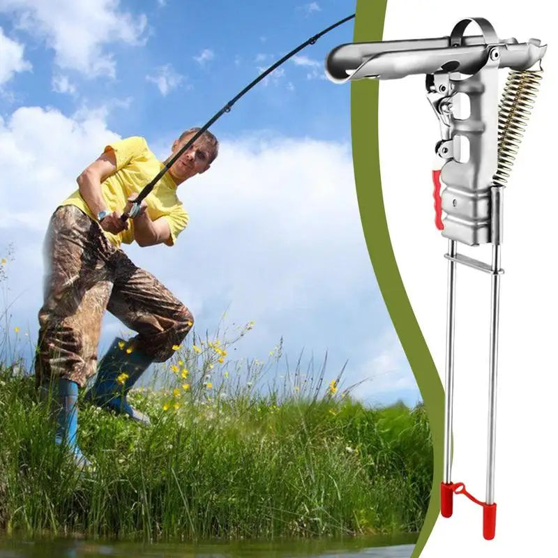 Automatic Fishing Rod Holder Automatic Spring Fishing