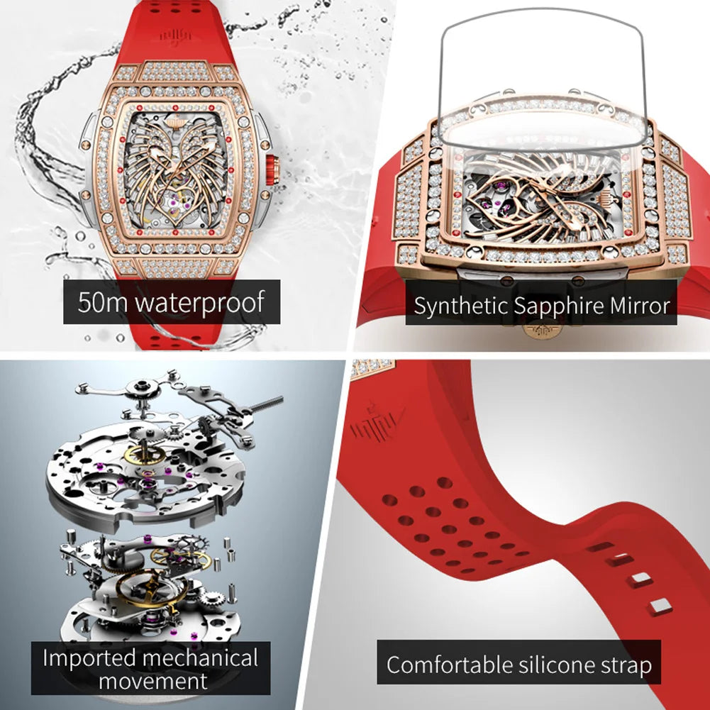Couple Watch Fully Automatic Mechanical Sapphire Mirror