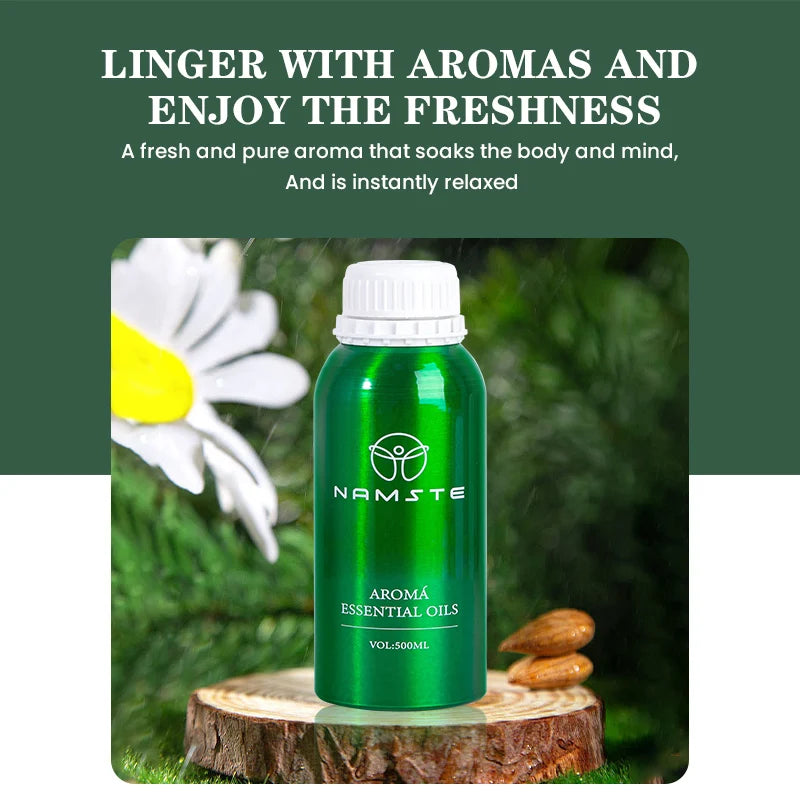 two pieces 500 ML wooden type essential oils home Fragrance