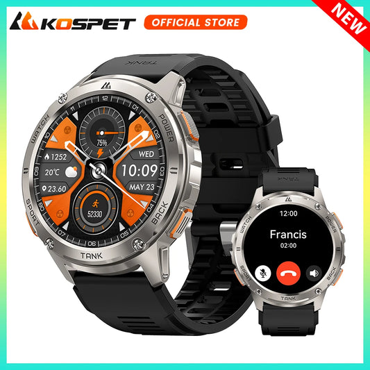 Smart Watch For Men Military Smartwatch Women Digital Fitness