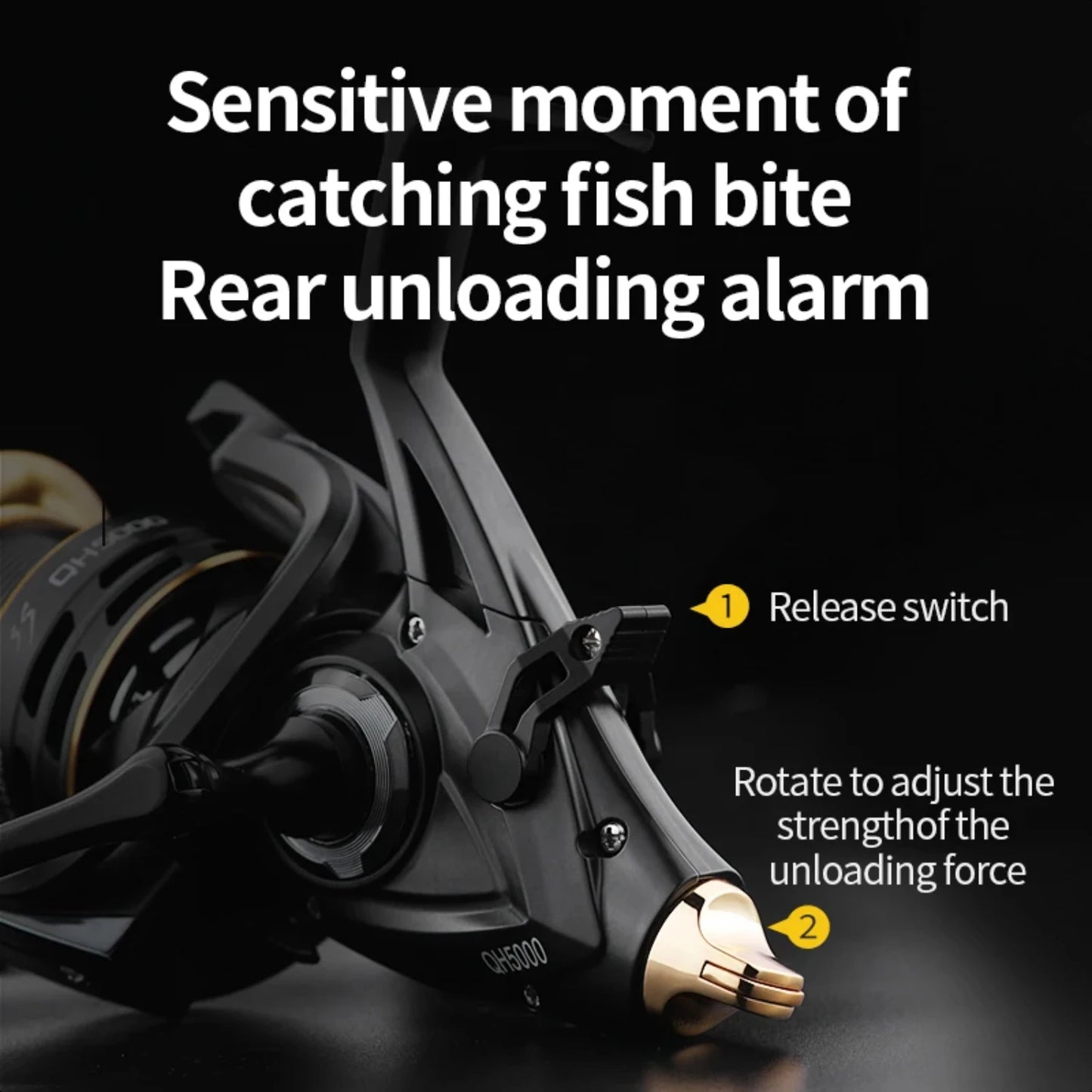 Carp Fishing Reel Spinning Reel Strong Double