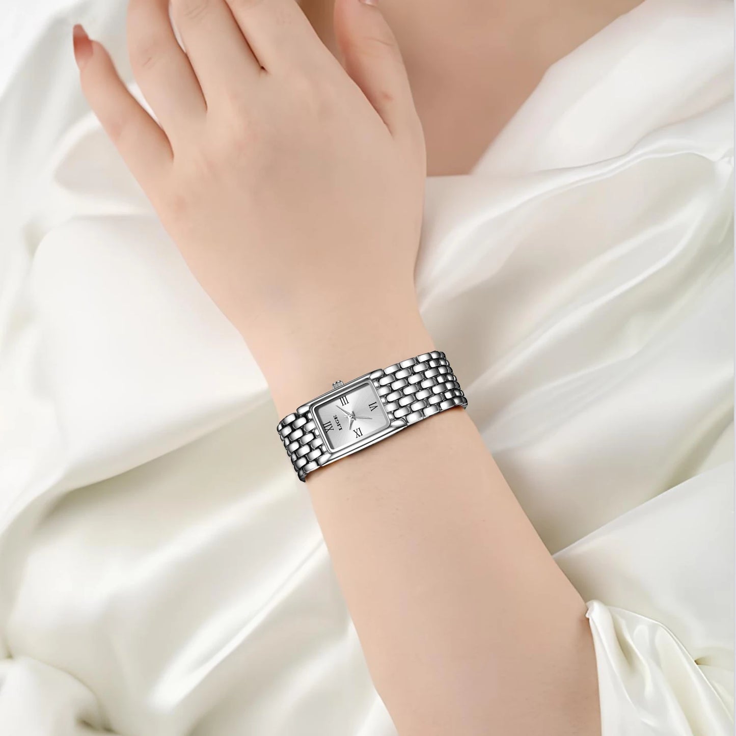 Luxury Retro Rectangle Classic Watches For Women