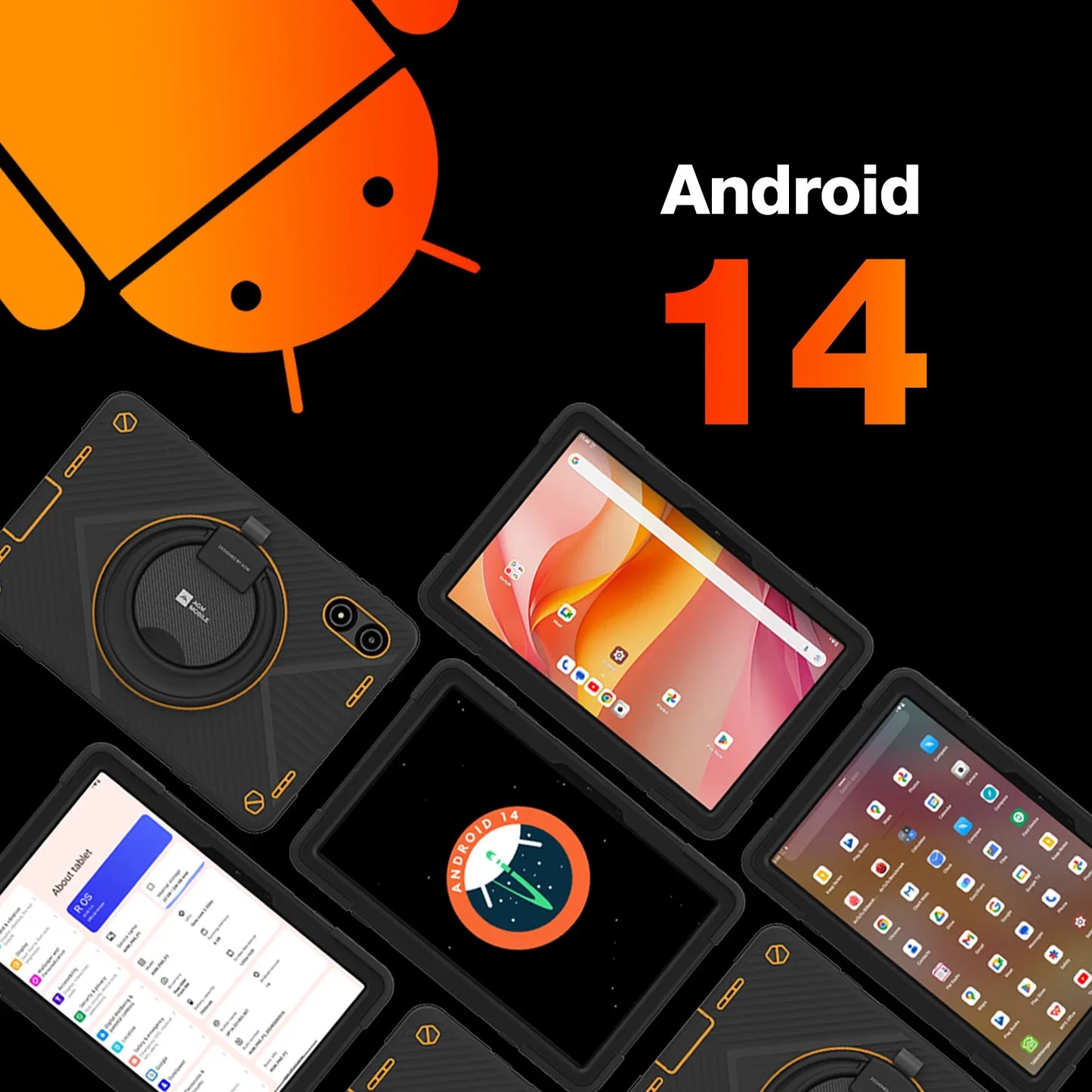 Amecrian Version  11” Waterproof, Drop-proof,
