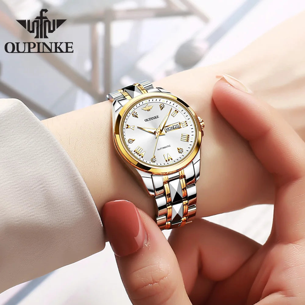 Ladies Watches Bracelet Set Box Automatic Mechanical
