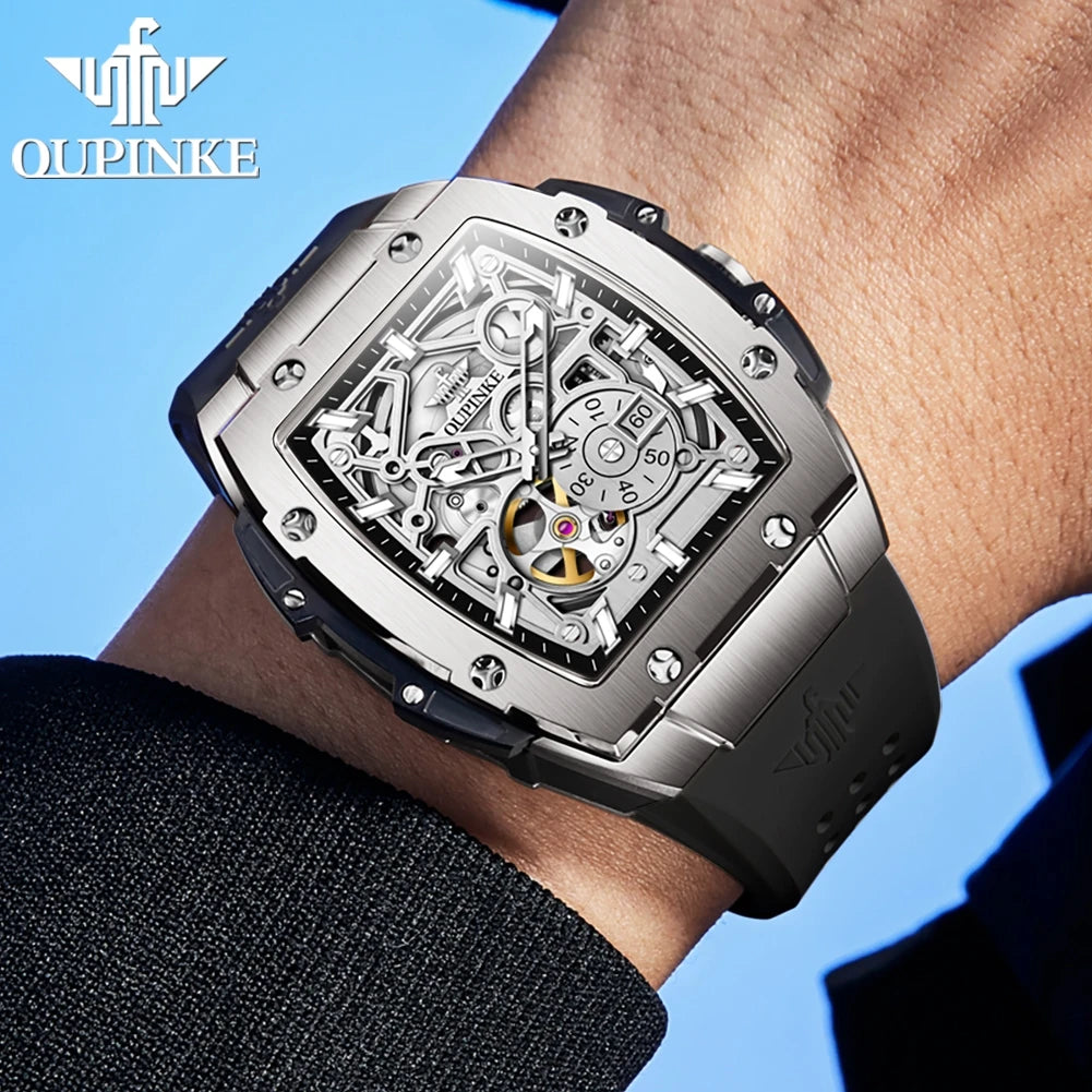 Brand Original Automatic Wrist Watch Men High-end Luxury Hollow Out