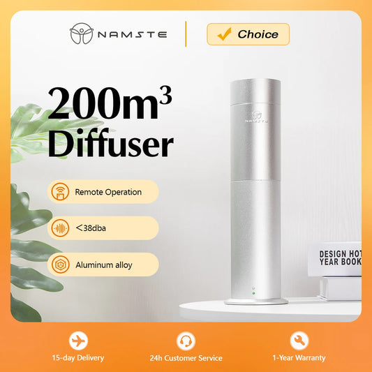 Nmaste Hotel Scent Diffuser 300m³ Room Coverage Area Electric Home Office Hotel Aroma Essential Oil Perfume Fragrance Diffuser