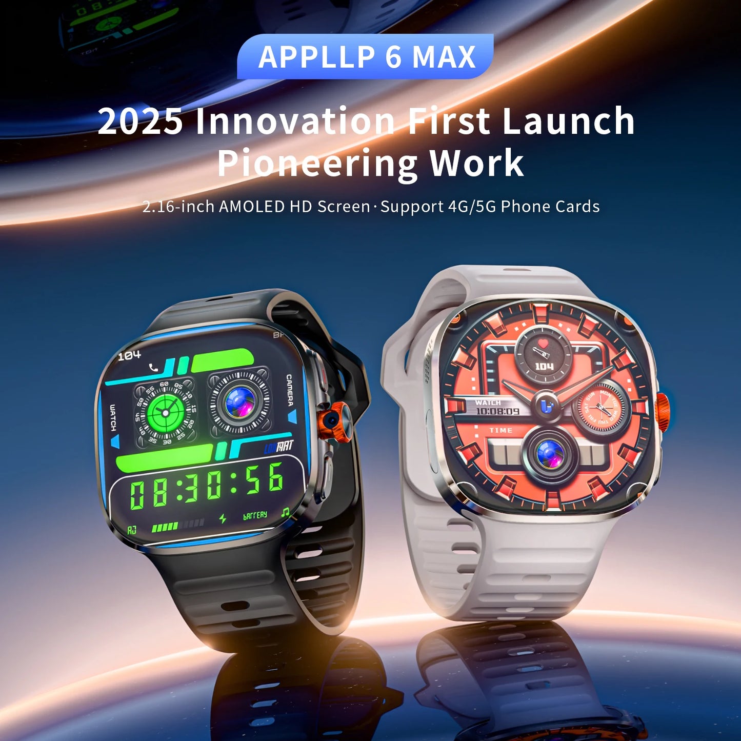 New APPLLP 6 MAX Android Smart Watch Phone