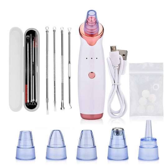 Vacuum Blackhead Removal Facial Cleansing Black Spots Suction 7
