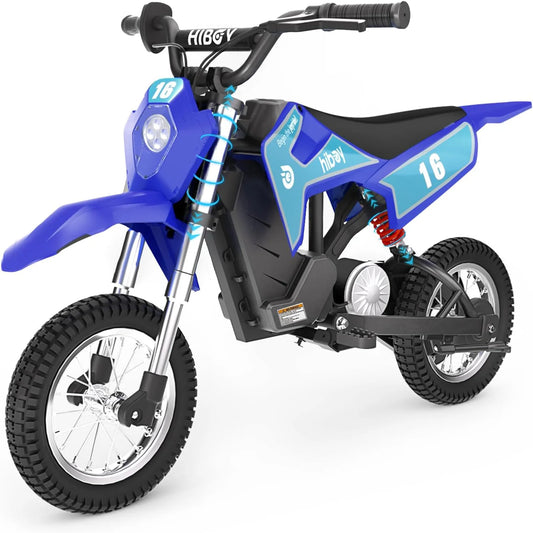 Electric Motorcycle - Up to 15.5 MPH & 13.7 Miles Long-Range,