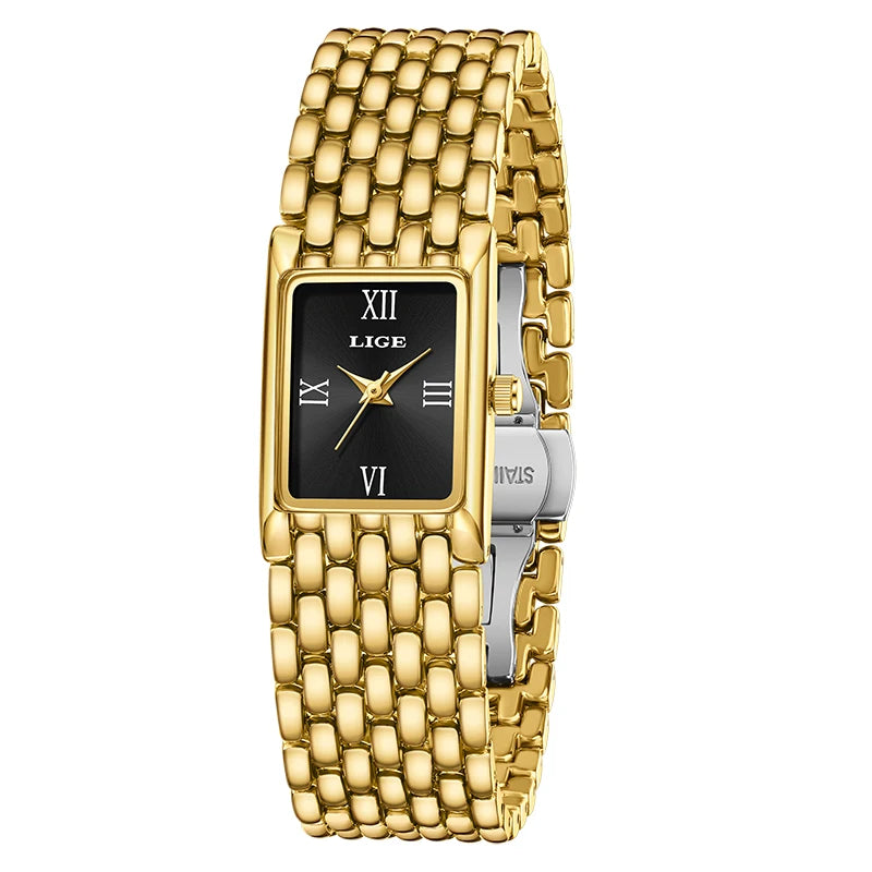 Luxury Retro Rectangle Classic Watches For Women