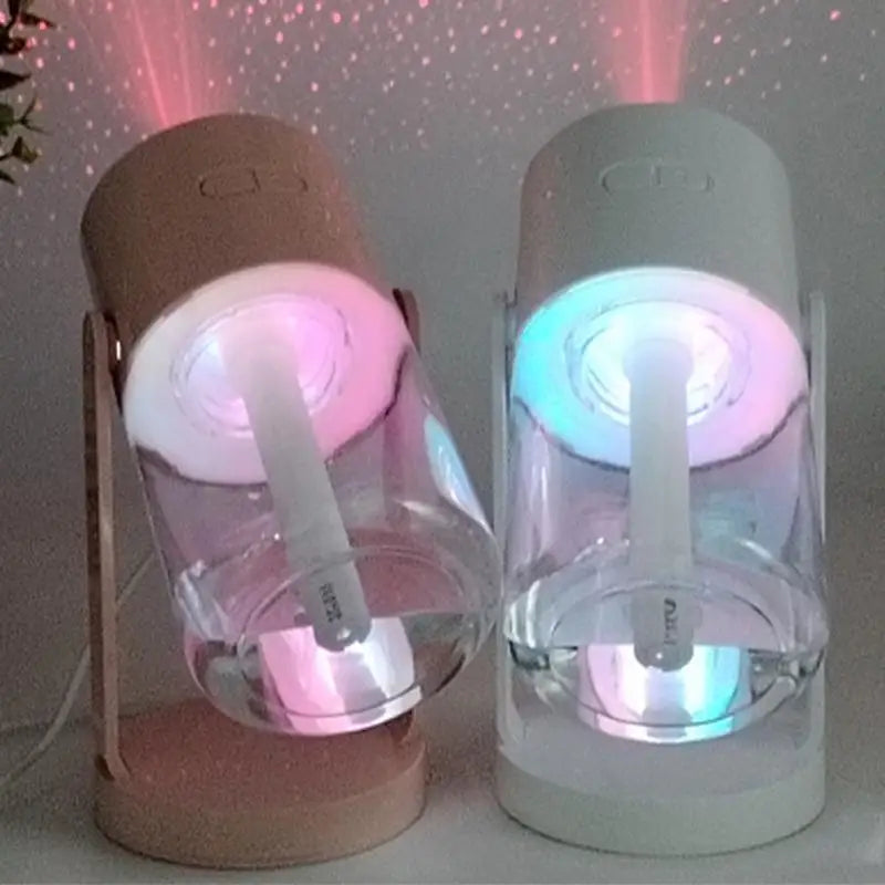 Star Projector With Humidifier Nightlight Comforting