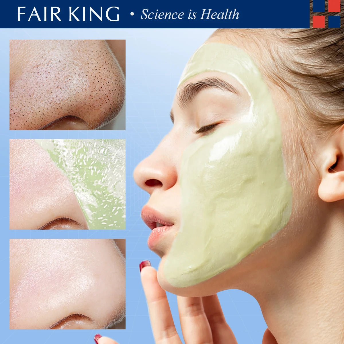Green Tea Whitehead Oil Control Mask Deep Pore Cleansing