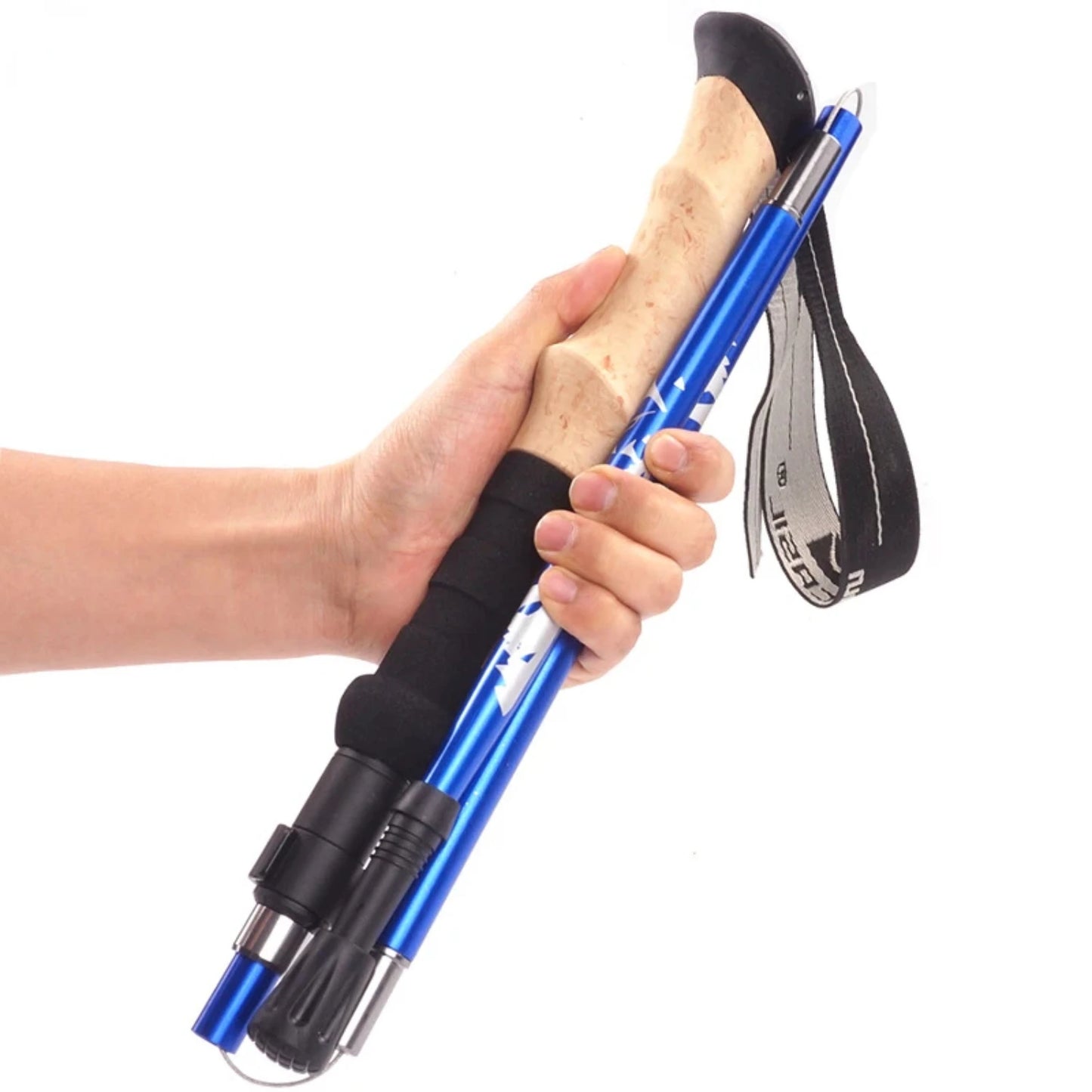 Carbon Fiber 5 Section Ultralight Trekking Poles