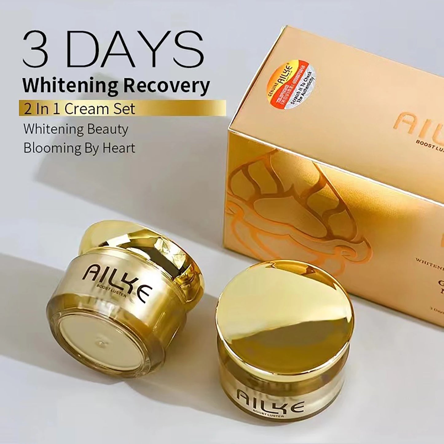 Brightening Face Cream With Glutathione, Improve Dull Skin,