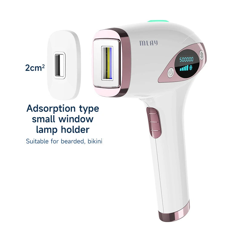 Laser Handheld Hair Removal Machine Ice Cool Permanent Face