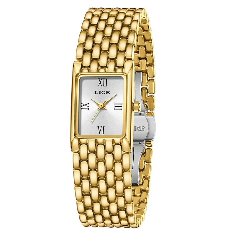 Luxury Retro Rectangle Classic Watches For Women