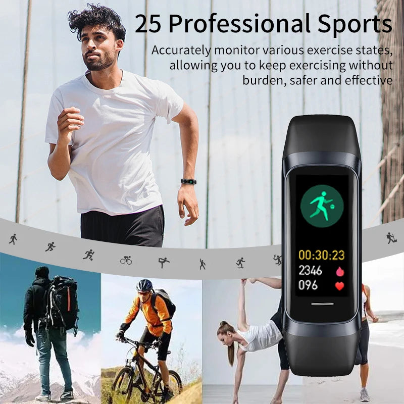 Smart Watch Men 2025 Smart  Women Heart Rate Blood