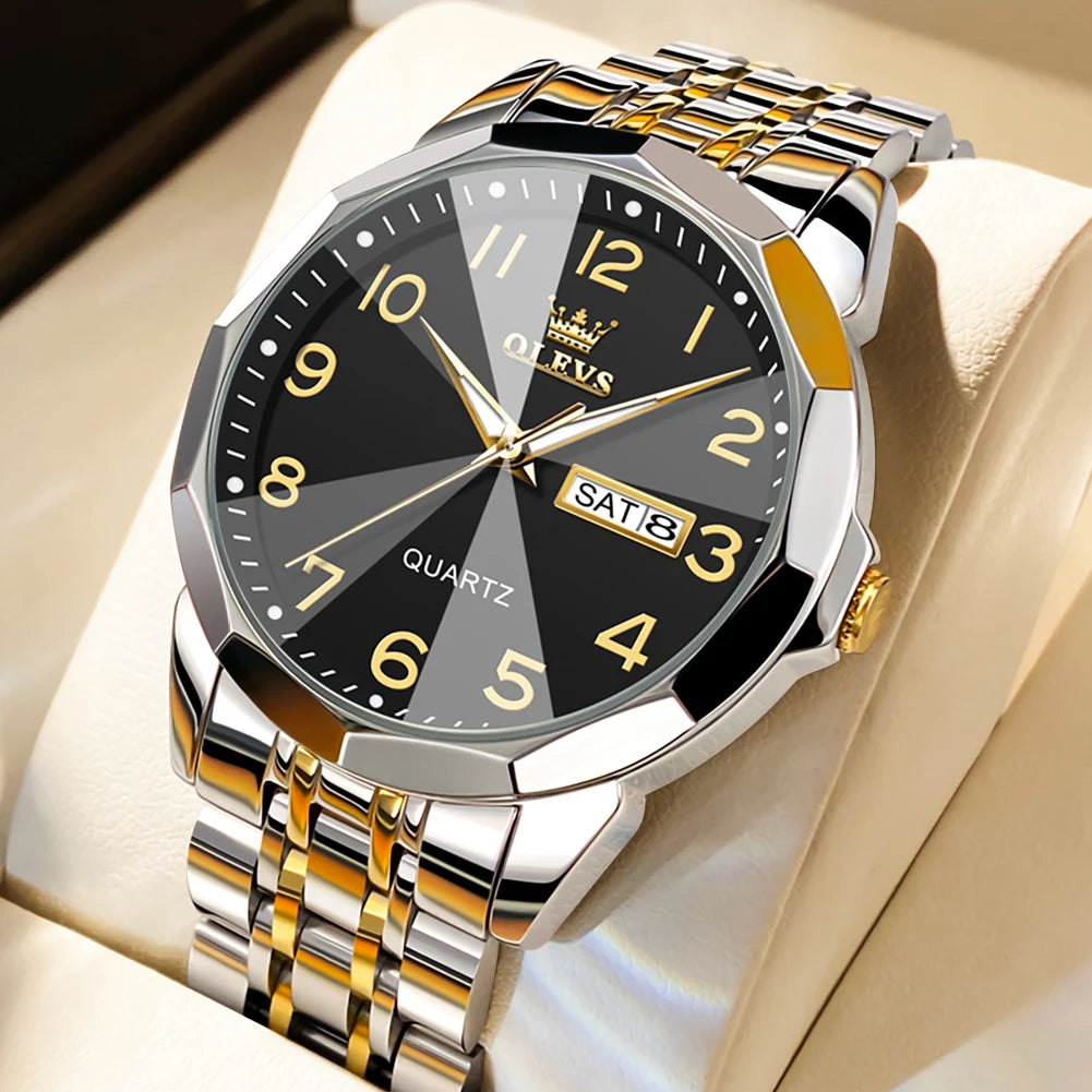 Men's Watches Causal Fashion Original Quartz Watch f