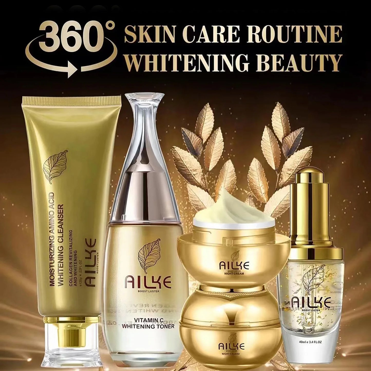 facial skin care sets moisturizing whitening sleeping women