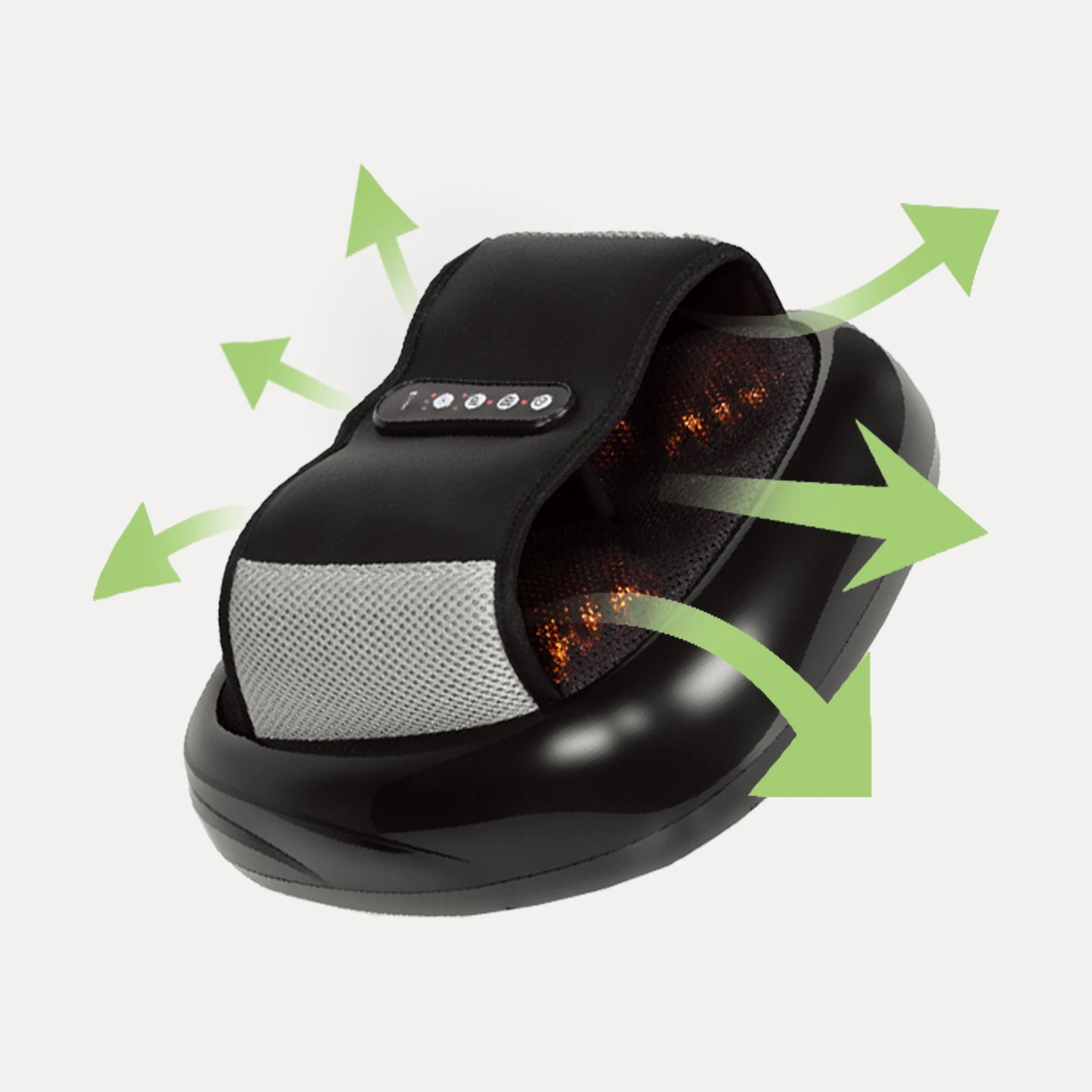 Electric  Foot Massager  With Roller Kneading Heat Therapy