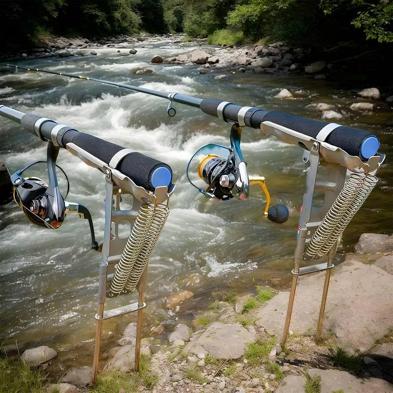 Automatic Fishing Rod Holder Automatic Spring Fishing