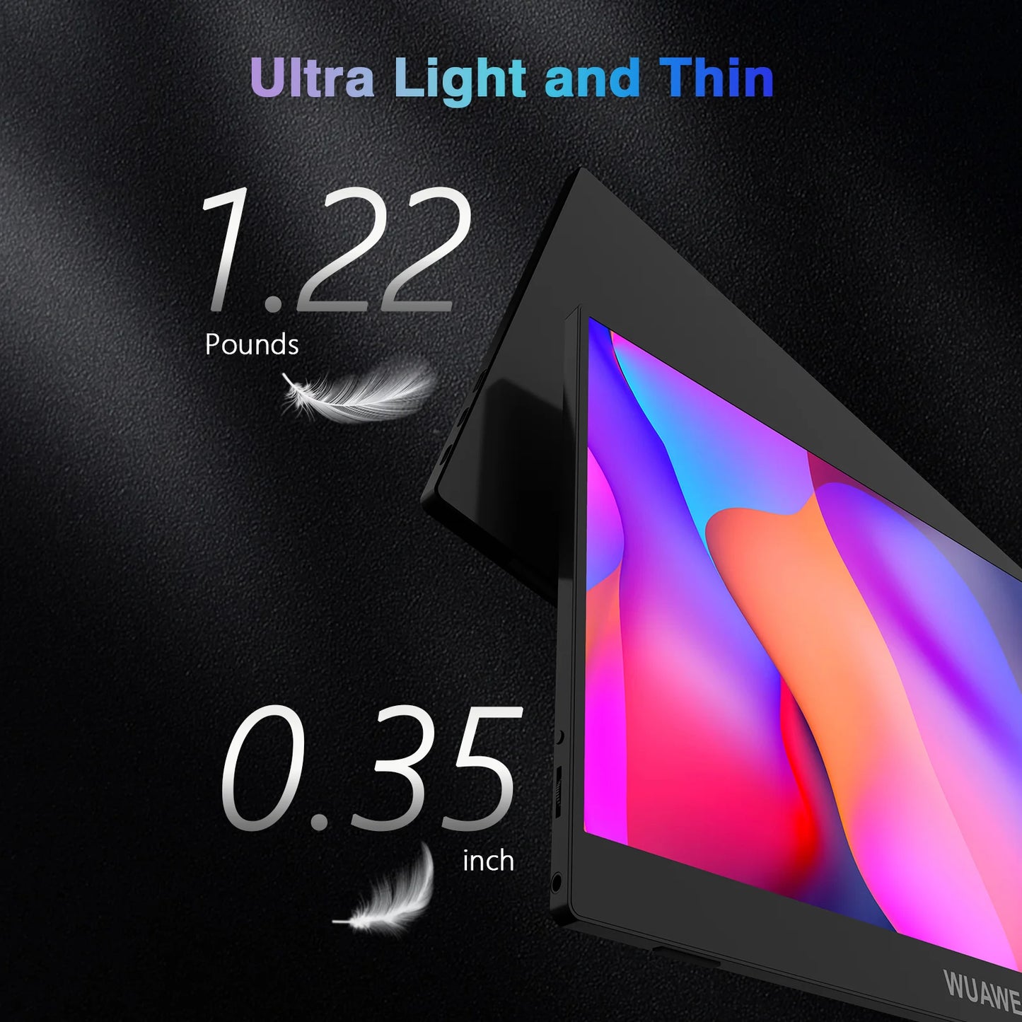 14 inch Portable Monitor  Travel Monitor, External Second Computer