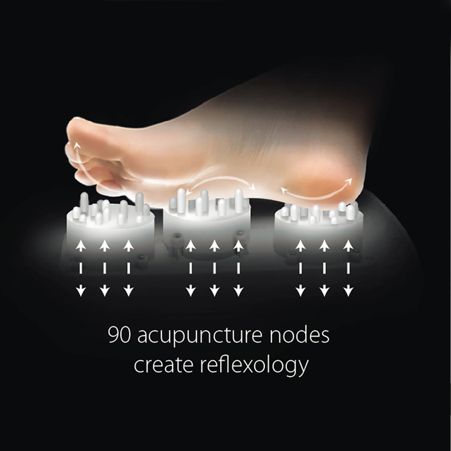 Electric  Foot Massager  With Roller Kneading Heat Therapy