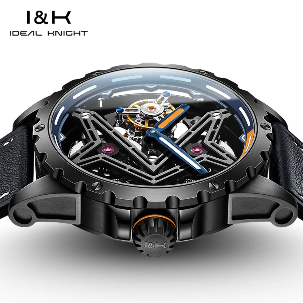 Automatic Mechanical Watch for Men Fully Hollow High Quality Luxury