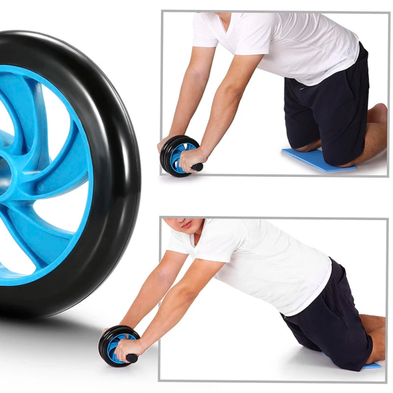 5-In-1 AB Wheel Roller Kit with Push-Up Bar Jump Rope