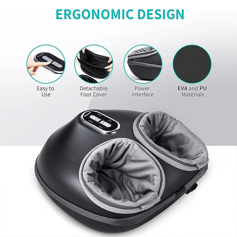 Foot Massager Electric Machine Air Compression Heating