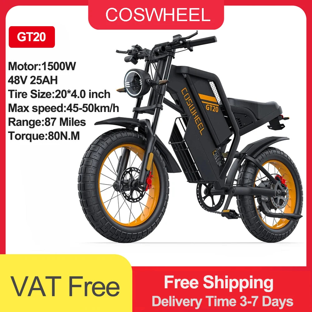 Electric bike Dual Motor Mountain bikes