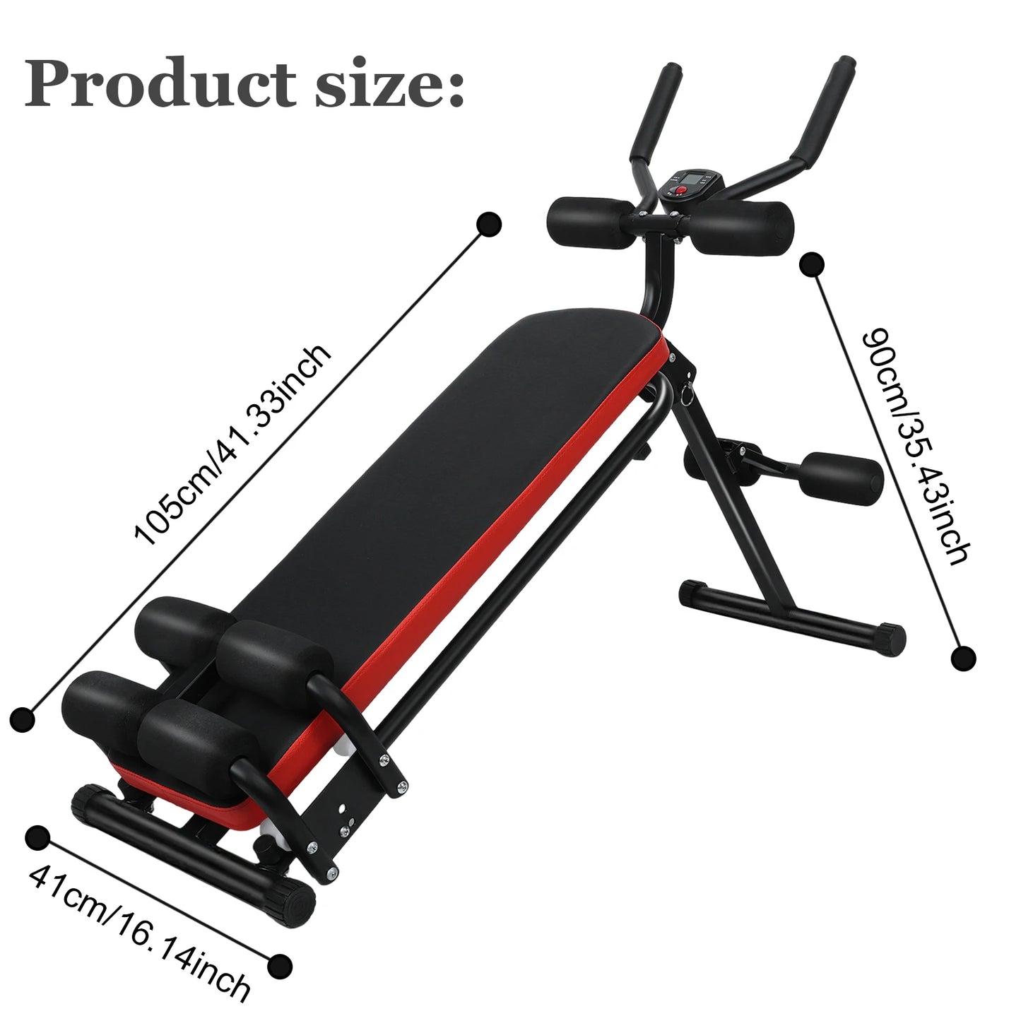 Ab Workout Bench, Ab Workout Equipment, Adjustable