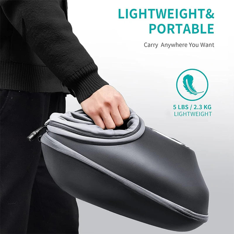 Foot Massager Electric Machine Air Compression Heating