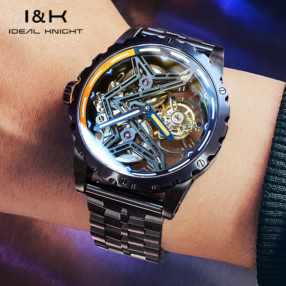 Knight Luxury Brand Men's Watches Automatic Movement 2024